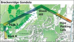 Breckenridge Goldola Map